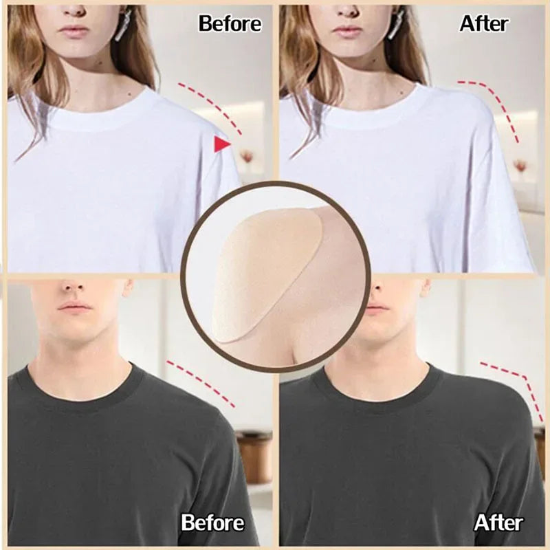 Enhance Your Shape with Invisible Silicone Shoulder Pads – Comfort Meets Confidence