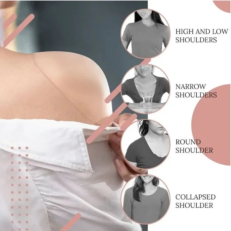 Enhance Your Shape with Invisible Silicone Shoulder Pads – Comfort Meets Confidence