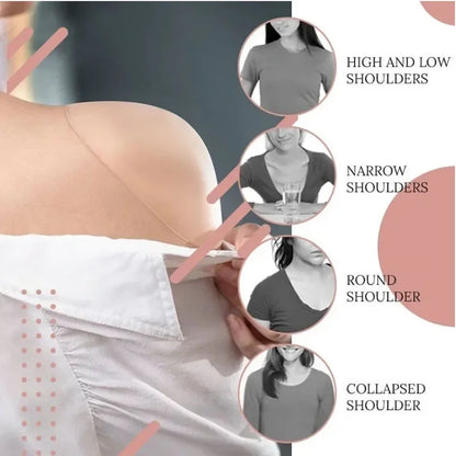 Enhance Your Shape with Invisible Silicone Shoulder Pads – Comfort Meets Confidence