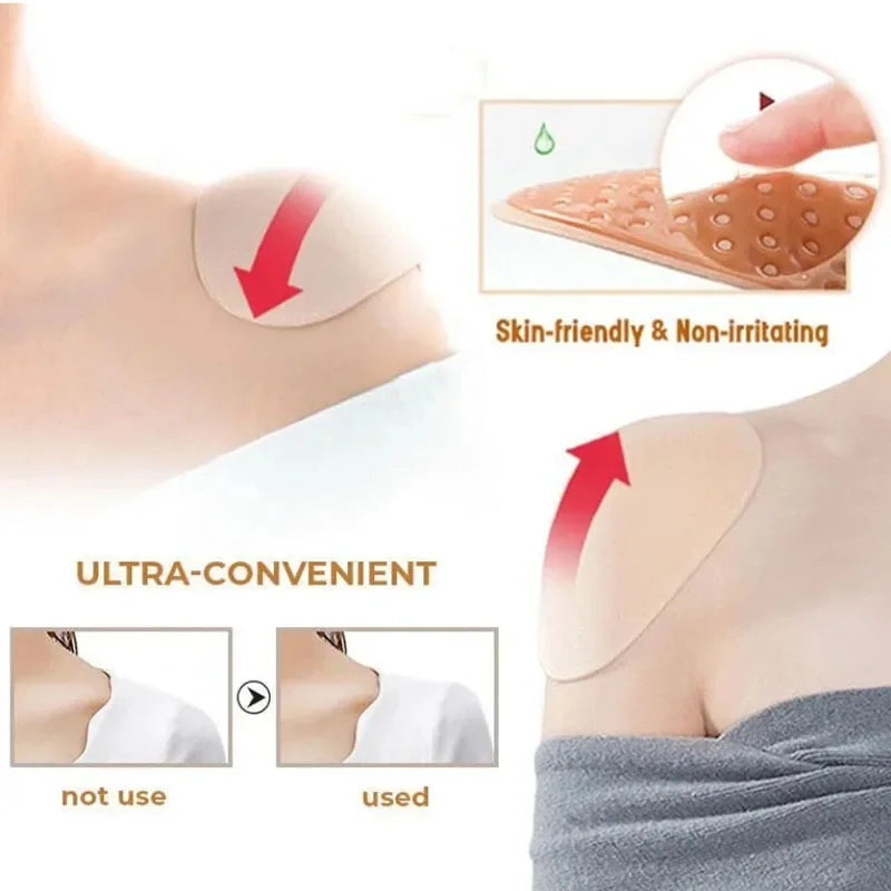 Enhance Your Shape with Invisible Silicone Shoulder Pads – Comfort Meets Confidence